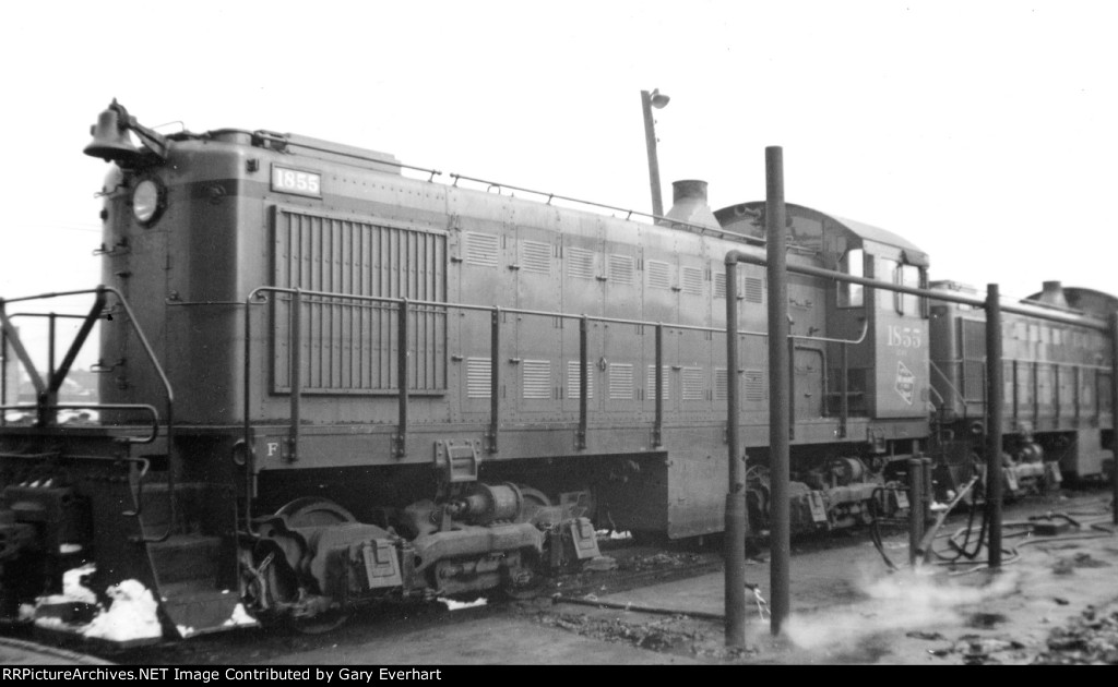 MILW Alco S2 #1855 - Milwaukee Road